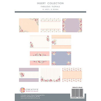 The Paper Boutique • Fabulous florals insert collection