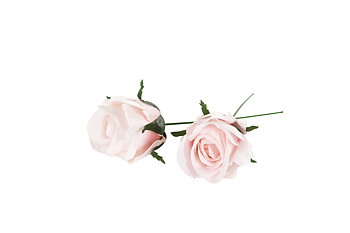 Tyg Ros Pale Pink 1 st 3cm