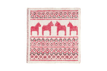Dalarna röd, sittunderlag 43 x 43cm från Öjbro Vantfabrik 