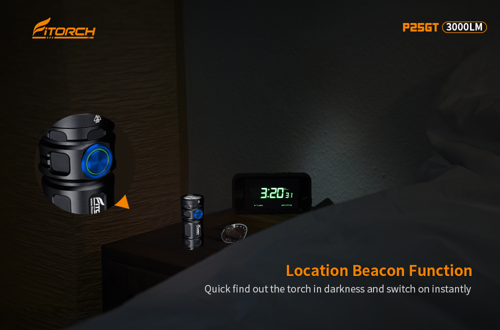 Ficklampa, Super Bright P25GT, Fitorch - 6