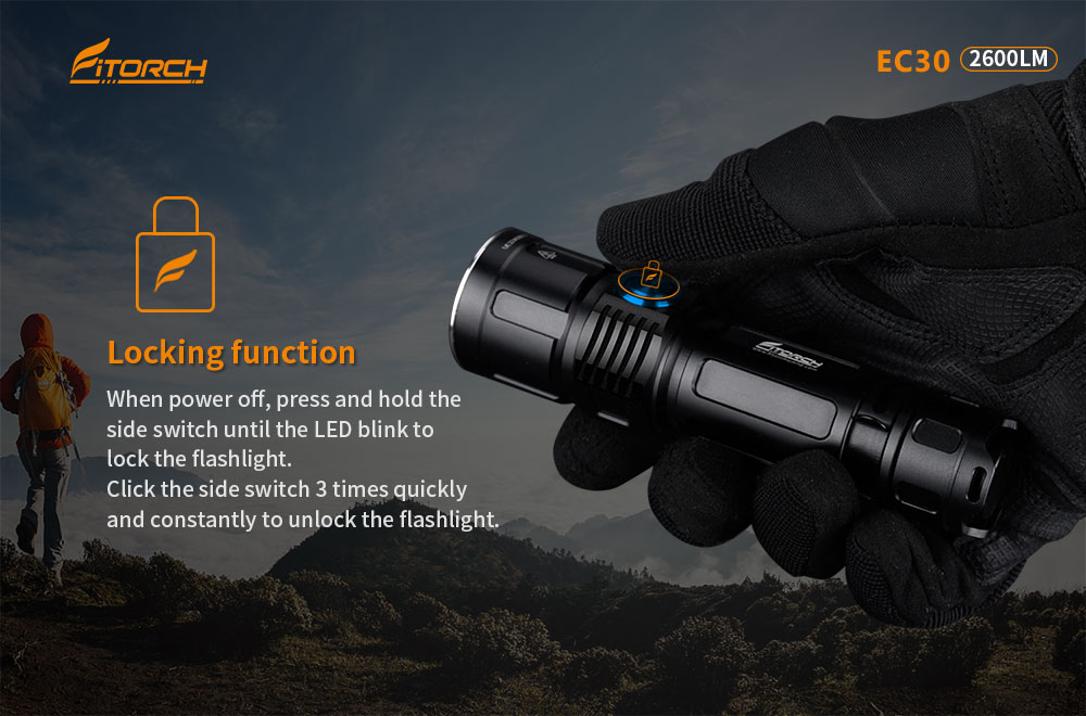 Taktisk lampa EC30, Fitorch - 11