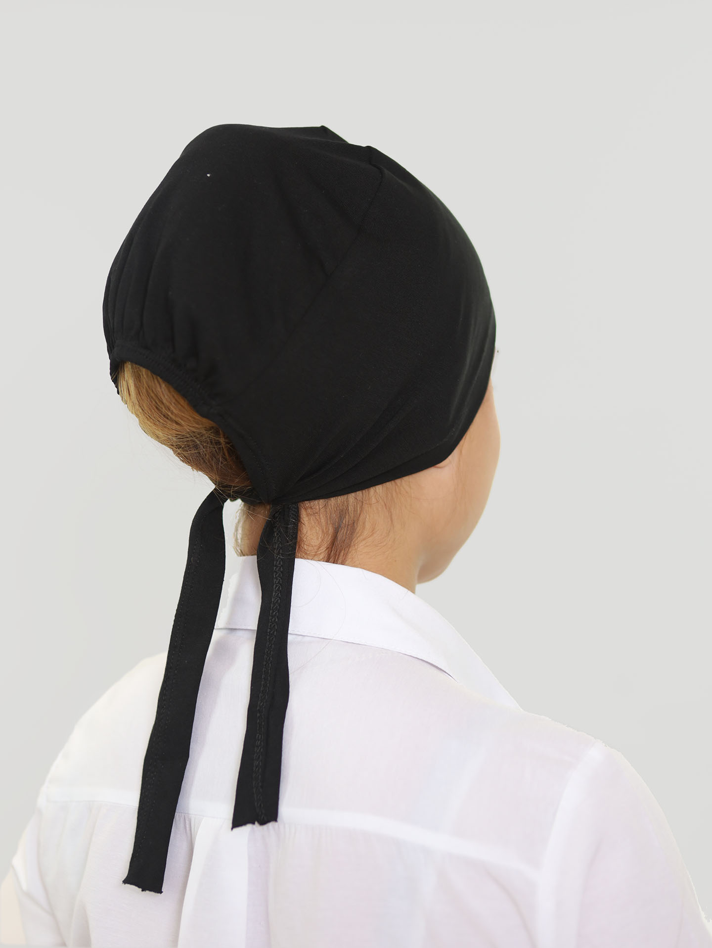 Cap - Tie-back - Black - 2