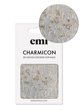Charmicon 3D Silicone Stickers #190 Autumn Tenderness_Gold