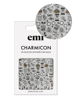 Charmicon 3D Silicone Stickers #189 Оwn Atmosphere