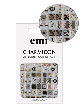 Charmicon 3D Silicone Stickers #193 Elegance
