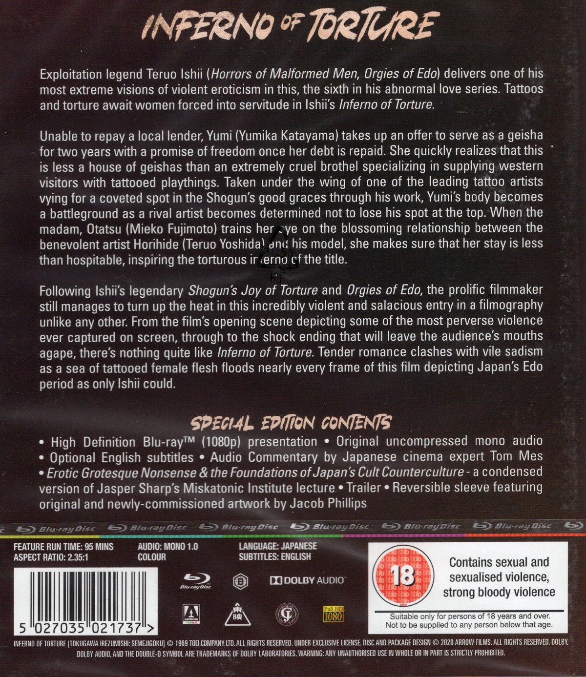 Inferno of Torture (ej svensk text) (Blu-ray) - 2