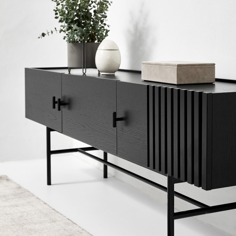 Array Sideboard låg svart Woud - 3