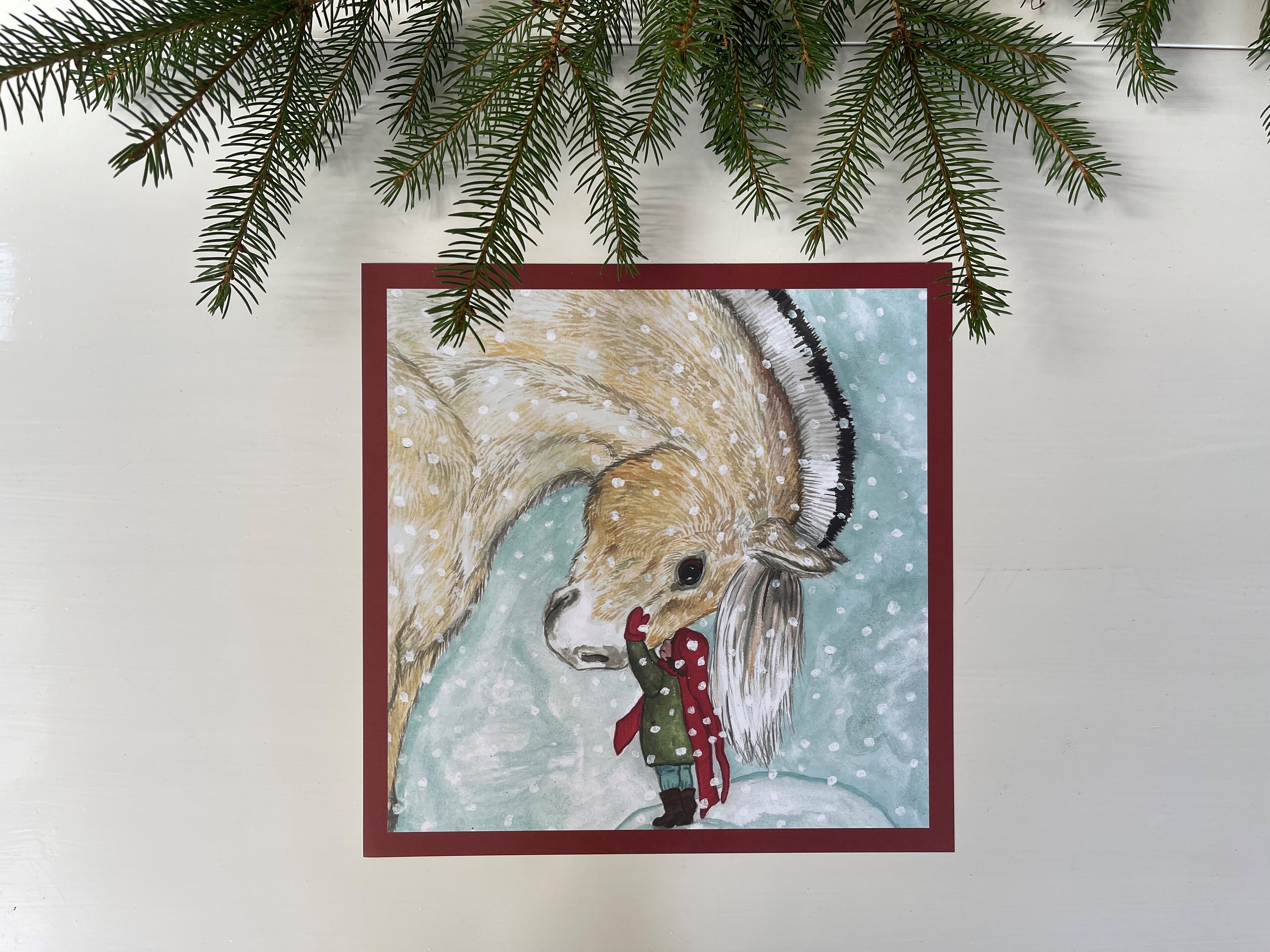 Julbonad "God Jul min vän" - 2
