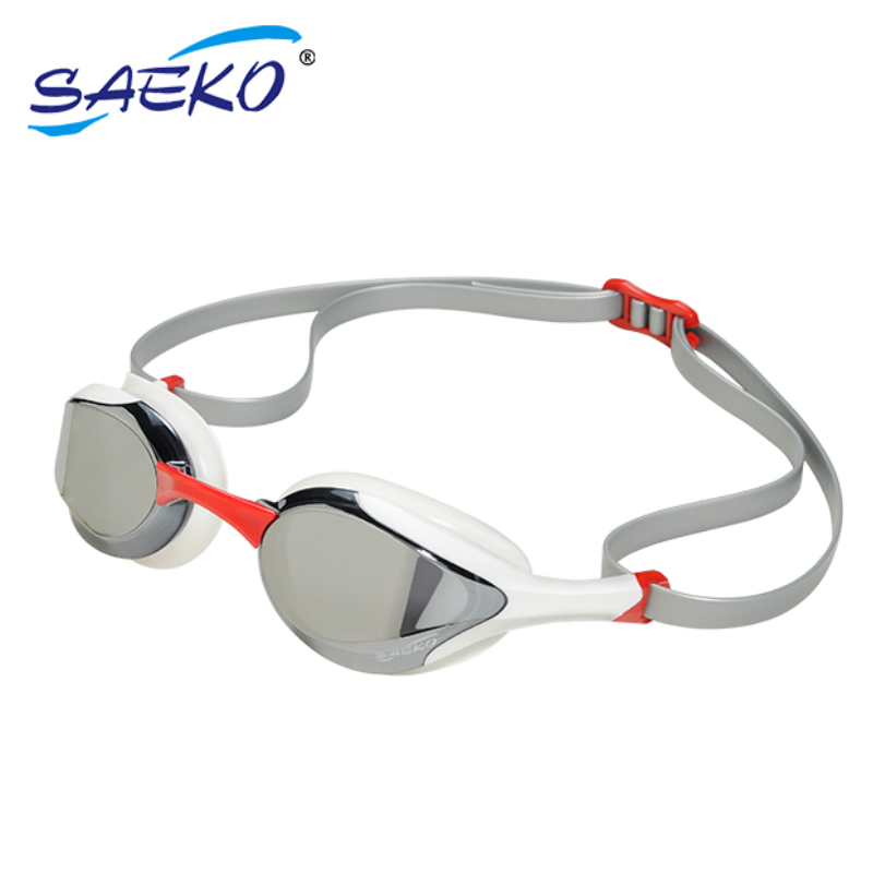 Swimgoggles Jet Mirror White  från Saeko