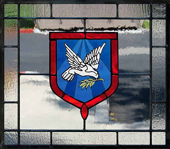 Blyinfattat Glas Peace Dove