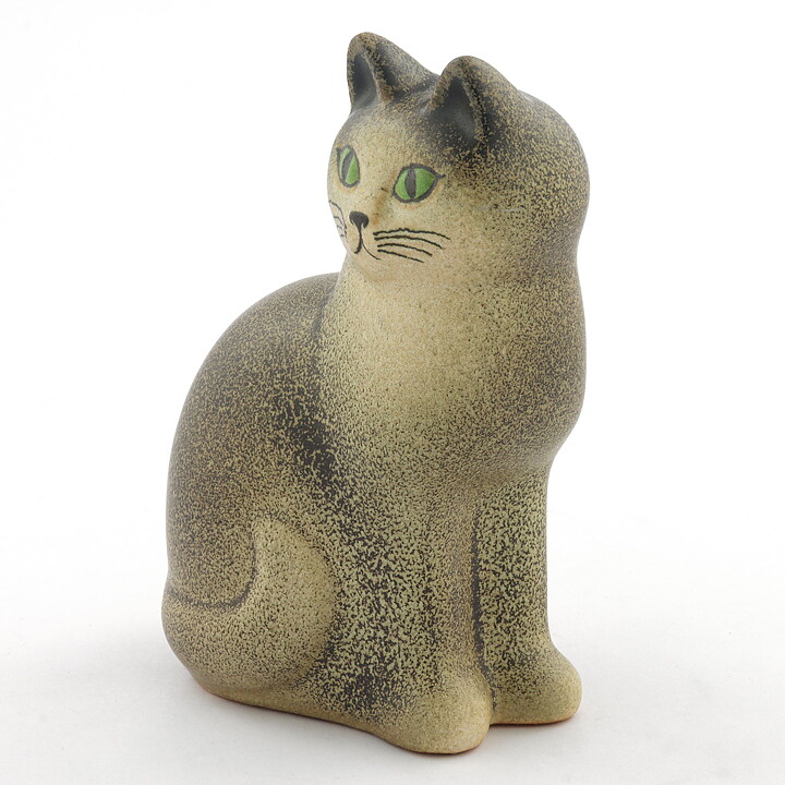 Lisa Larson (1996) Cat Måns Midi Early Production 15 cm (1)