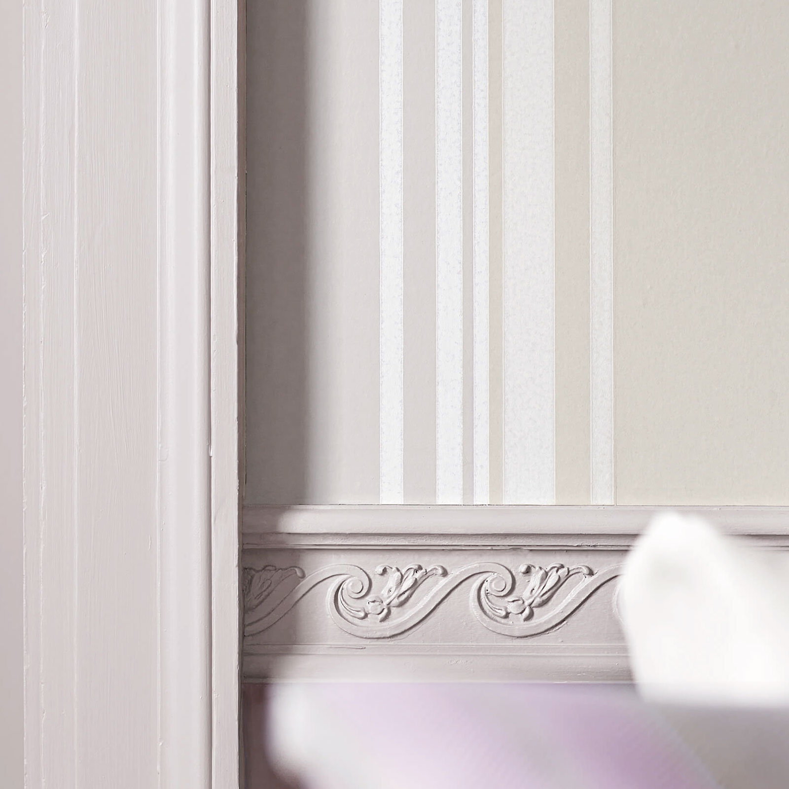 TAPET TENTED STRIPE - RUBINE ASH - 2