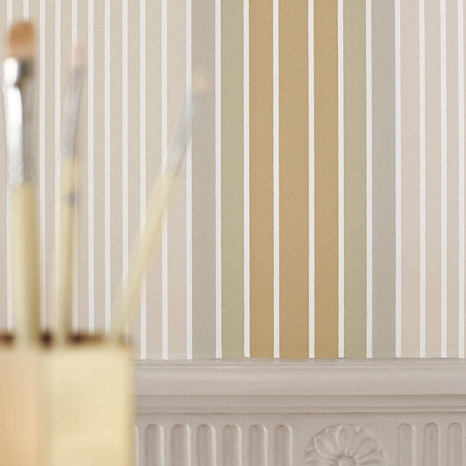 TAPET OMBRÉ STRIPE - LICHEN/DORIC - 2