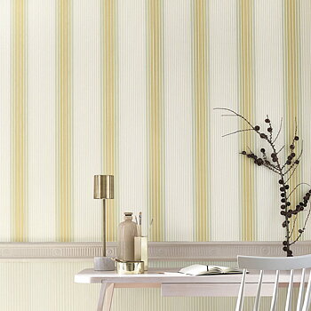 TAPET OMBRÉ STRIPE - LICHEN/DORIC