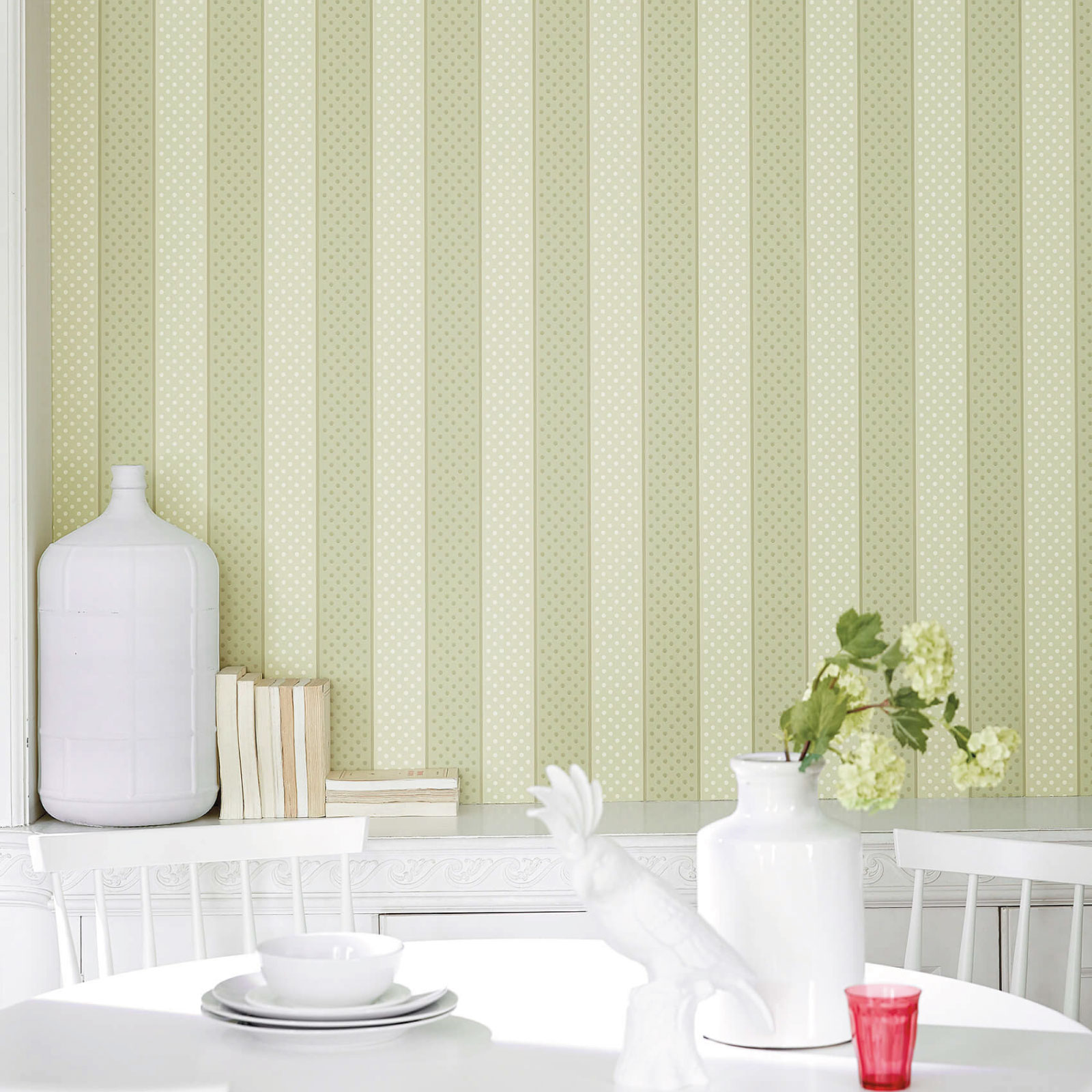 TAPET PAINT SPOT - CUSTARD/APPLE