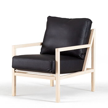 Seventy Five Wood Fåtölj (Ek/Läder flera val) - Ihreborn