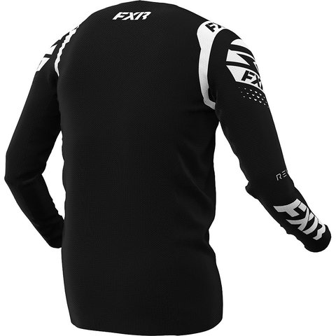 FXR - REVO MX - TRÖJA - Black/White