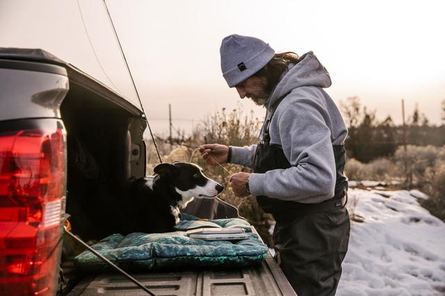Ruffwear Basecamp Hundbädd - Tidal Teal - ECO bed