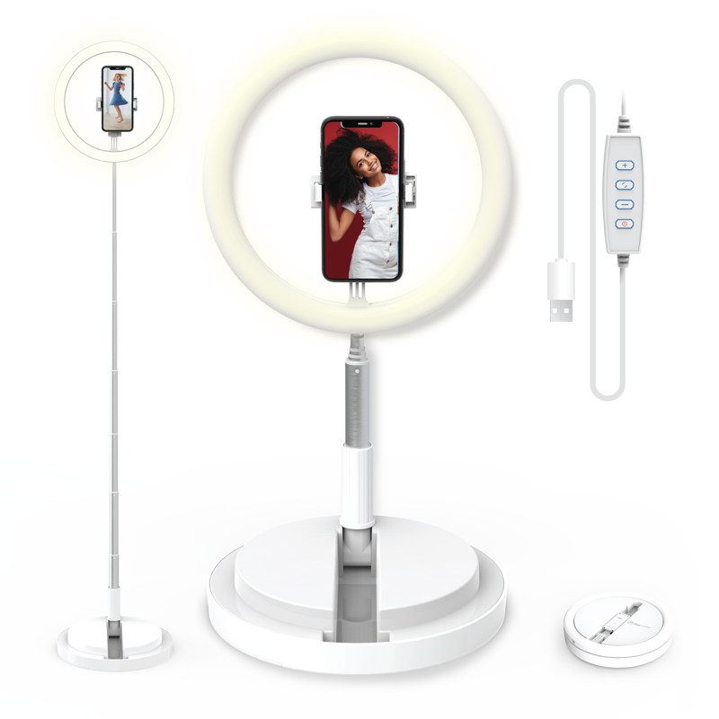 DIGIPOWER  Invisilight 11" Foldable Ring Light - 5