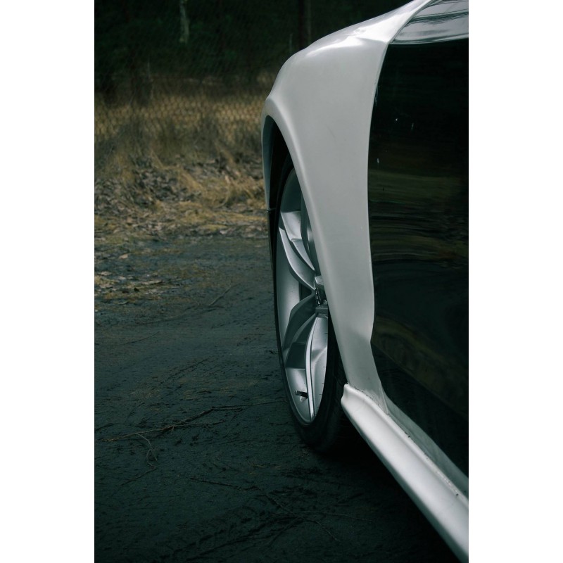 Audi S5 Glasfiber Bakskärmar +50MM - 4