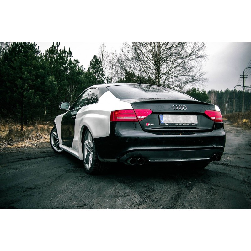Audi S5 Glasfiber Bakskärmar +50MM - 3