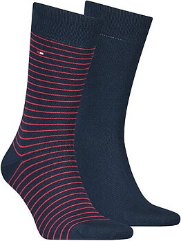 2-Pack Tommy Hilfiger Small Stripe Herr