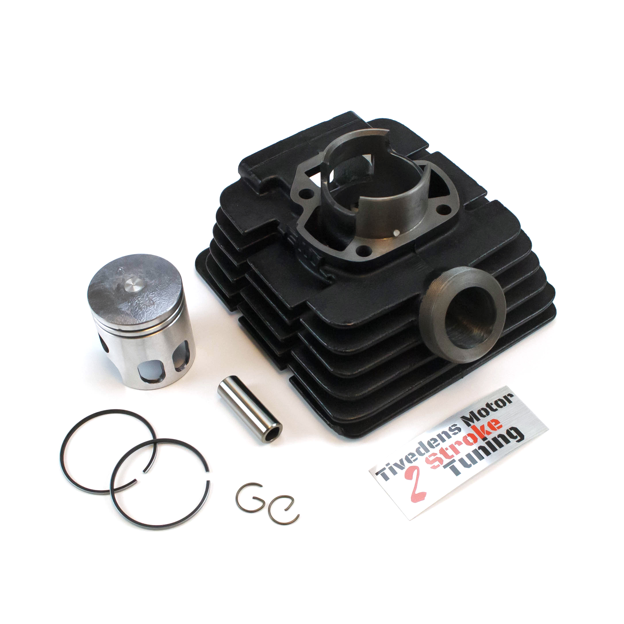 Zylinder Yamaha DT50 65cc S2 - Tivedens Motor - 4