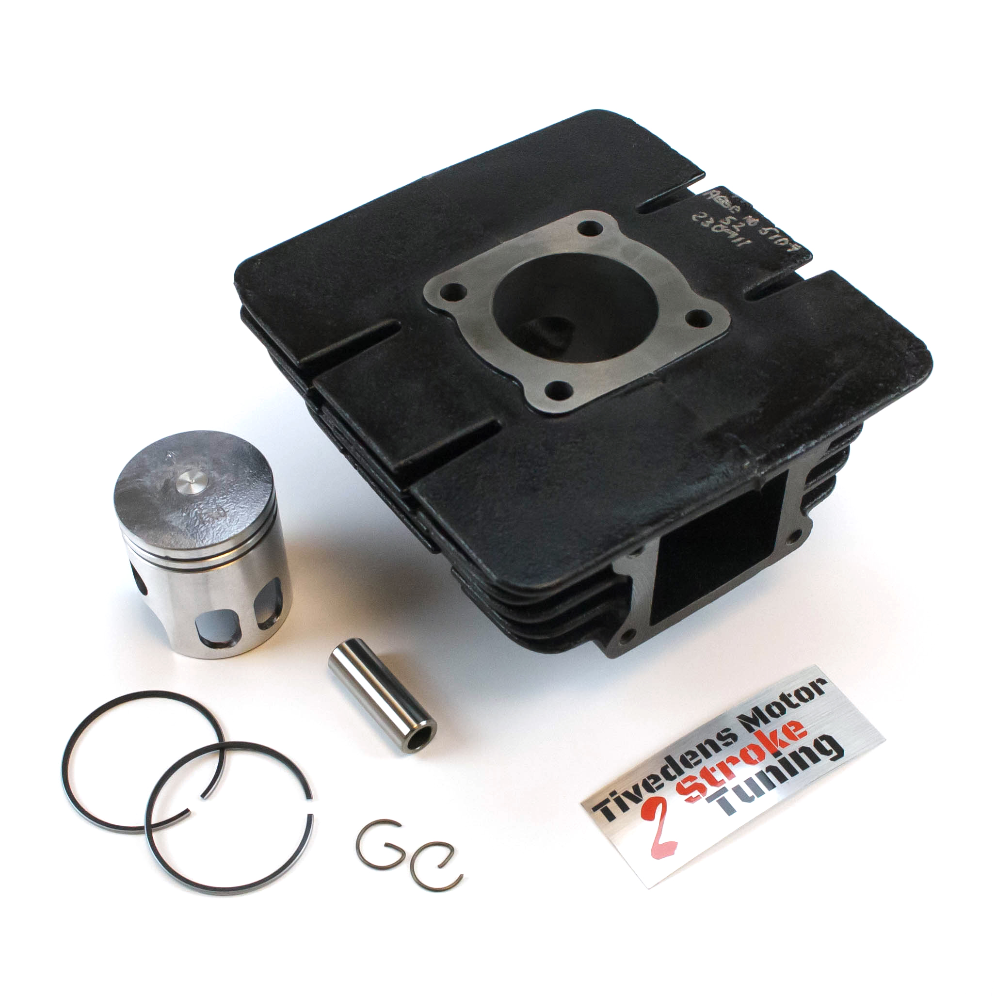 Zylinder Yamaha DT50 65cc S2 - Tivedens Motor - 2