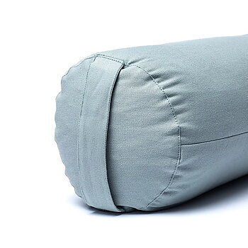 Rund bolster,  Lotus Salvia grön , ekologisk bomull (OCS)
