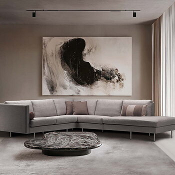 Vision Modular Sofa (Fabric/Leather) By Søren Lund
