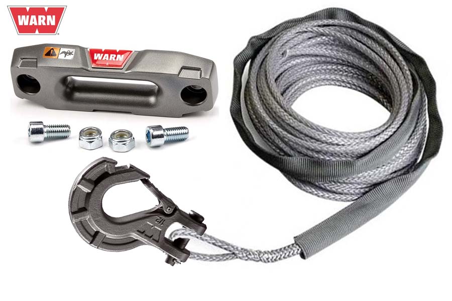 Warn Syntetlina 5 mm x 15 m Med Epic Krok & Linstyrning