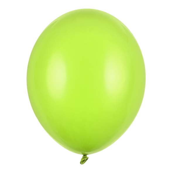 Ballonger pastell | 30 cm | 10-pack | Lime grön
