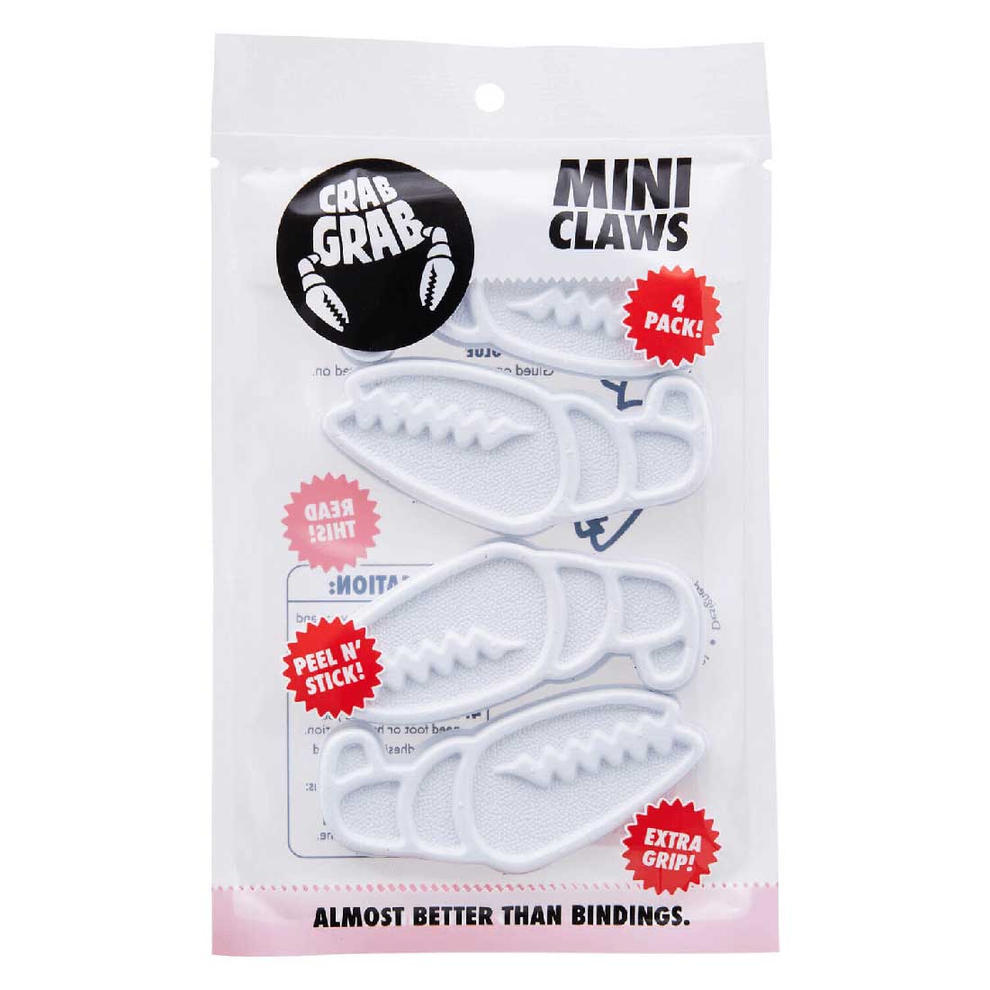 Crab Grab Stomp Pad Mini Claws White Standtall.se
