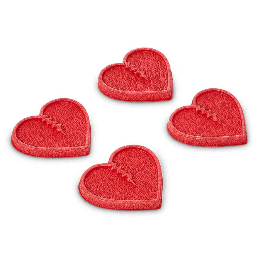 Crab Grab Stomp Pad Mini Hearts Red Standtall.se