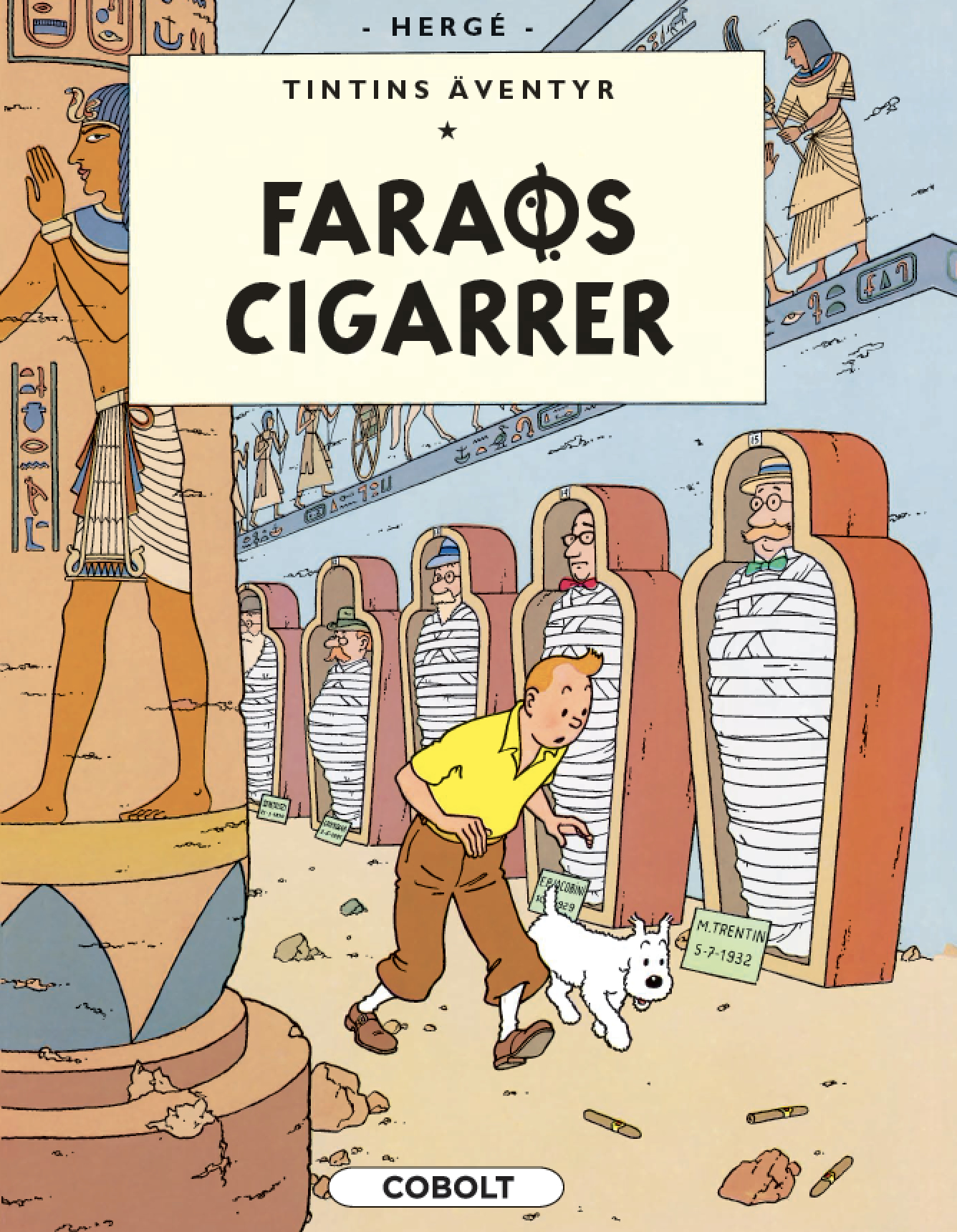 Tintins äventyr 04: Faraos cigarrer