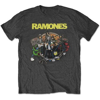 RAMONES - T-SHIRT, ROAD TO RUIN 
