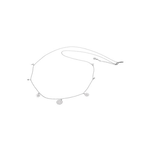 Ciel Charm Long Necklace Silver