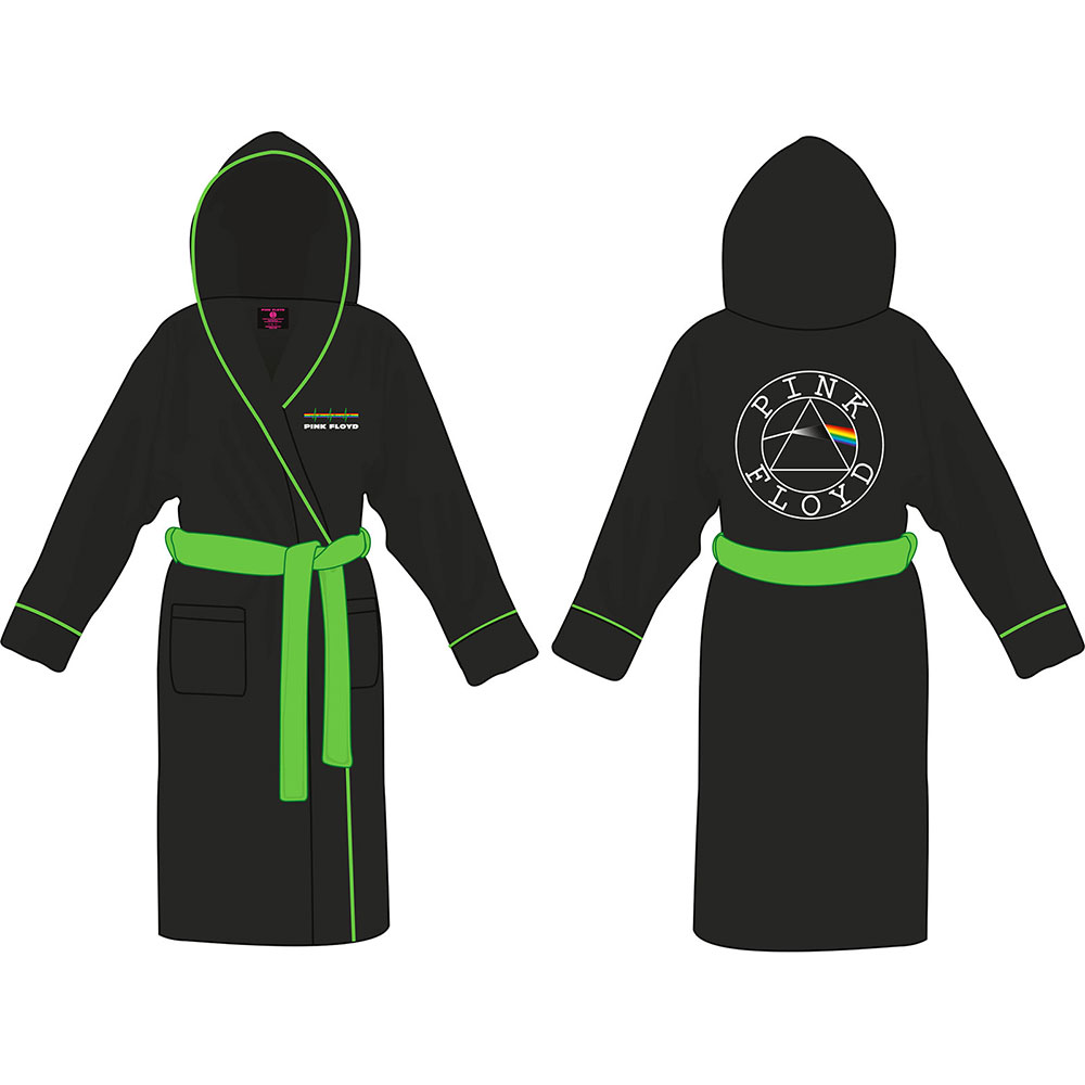 PINK FLOYD - BATHROBE, CIRCLE LOGO