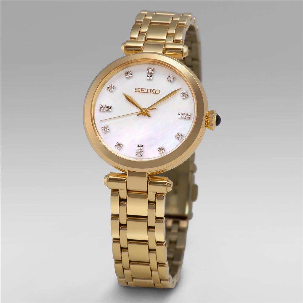 SEIKO LADIES 12 DIAMONDS  Conceptual 30mm SRZ536P1 - 2