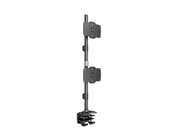 M VESA Desktopmount Dual Vertical Desk Clamp 24"-34"