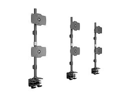 M VESA Desktopmount Sixth Vertical Desk Clamp 24"-34"