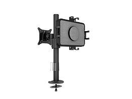 M VESA Deskmount Dual B2B with Lockable Tablet Mount