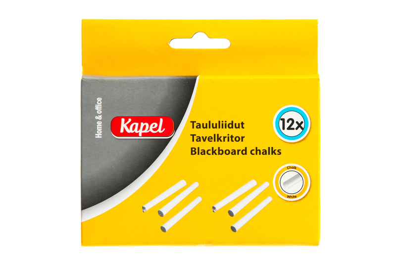 Kapel Tavelkritor vit 12st
