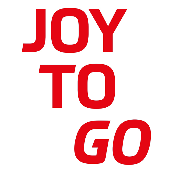 Sticker JOY TO GO 800 mm hög