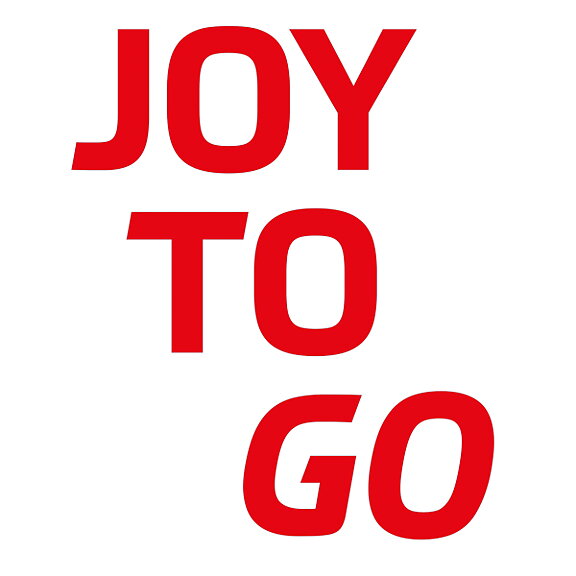 Sticker JOY TO GO 800 mm hög