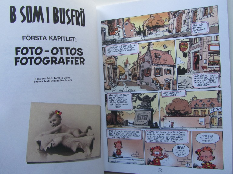Den unge Spirou 01 B som i busfrö 1:a uppl. - 3