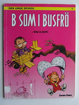 Den unge Spirou 01 B som i busfrö 1:a uppl.
