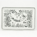 Raija Uosikkinen (Emilia 1959) Rectangular Dish with Graphic Motif 32 cm