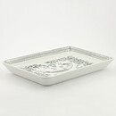 Raija Uosikkinen (Emilia 1959) Rectangular Dish with Graphic Motif 32 cm