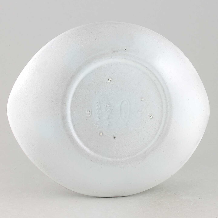 マリ・シムルソン Solblommaシリーズ　お花の楕円のお皿  (22cm)  1961年